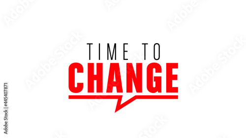 time to change