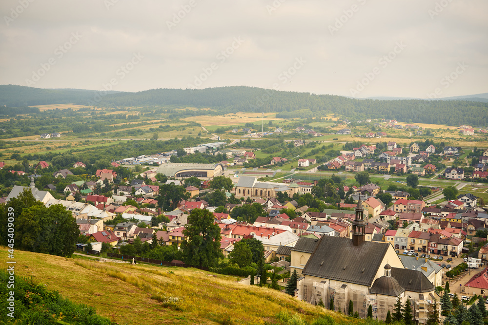panorama Chęcin 