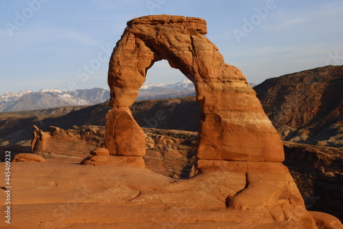 Delicate Arch in Arches National Park, Utah, USA.