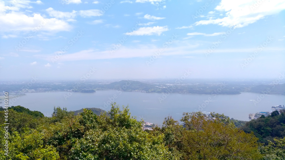 奥浜名湖展望公園からの景色 2018年