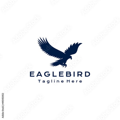 Eagle bird logo icon design vector template