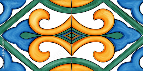 Ceramiche artistiche di Caltagirone Sicilia Italia Mattonelle Scala Matrice Scala Maria Santissima del Monte