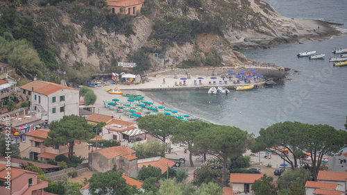 View to Spiagia San Andrea, Livorno, Elba Sant'Andrea Italy photo