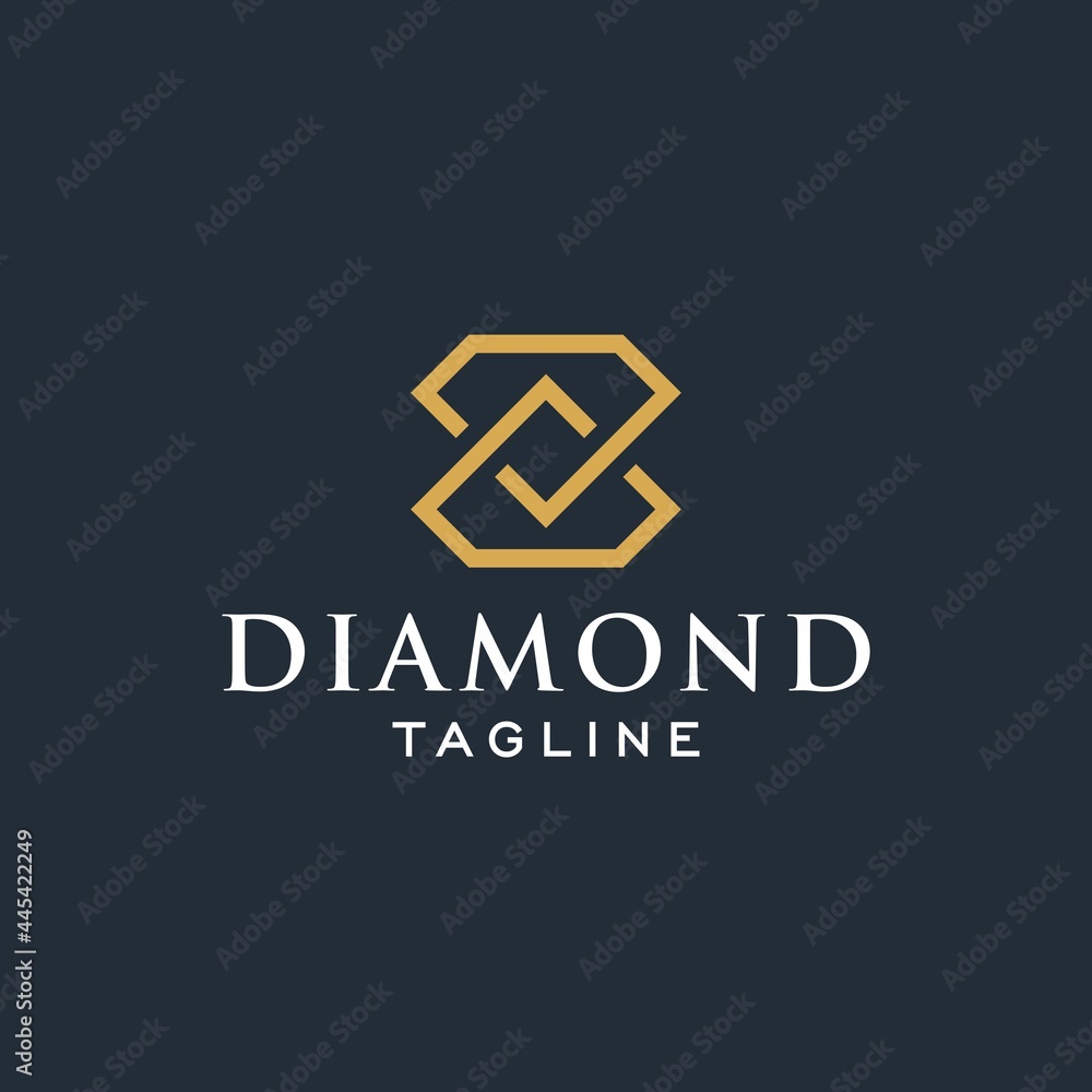 Diamond Luxury logo design inspiration Diamond Luxury logo design inspiration