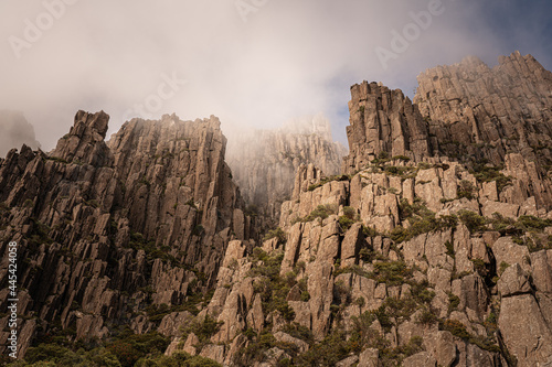 Breathtaking view of Ben Lomond National Park, Tasmania, Australia photo