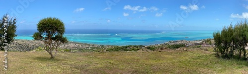 Vue sur le lagon, île Rodrigues