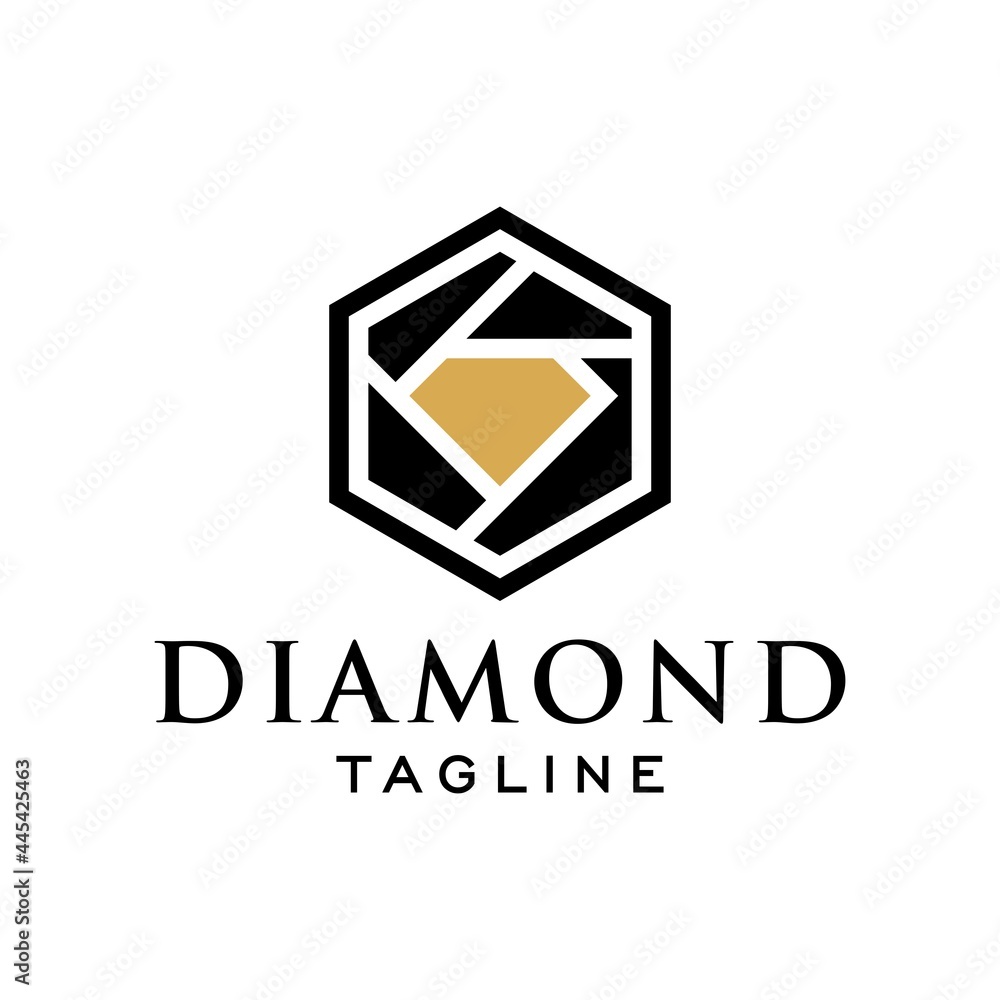 Diamond Luxury logo design inspiration Diamond Luxury logo design inspiration