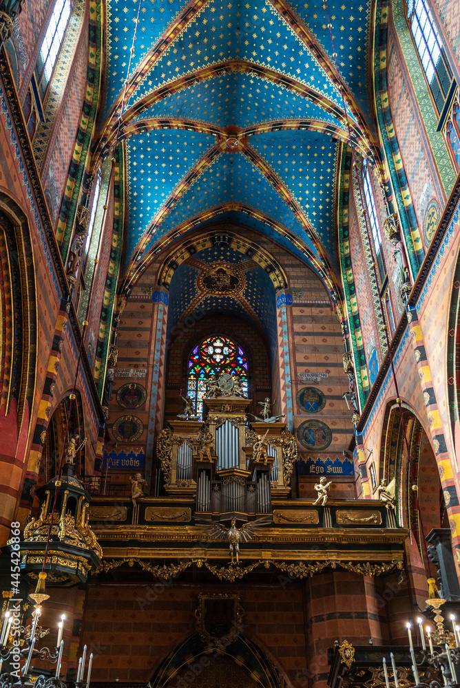 Saint Mary Basilica in Krakow, Poland Saint Mary Basilica in Krakow, Poland