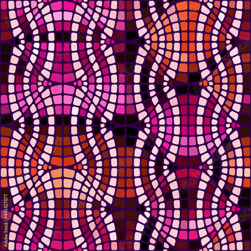 Pattern of vector mosaic in...