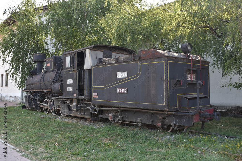 Steam locomotive. Museum exhibit in Belgrade Steam locomotive. Museum exhibit in Belgrade