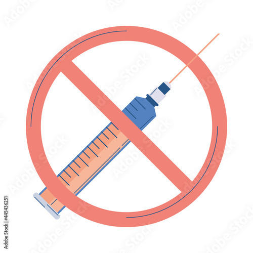 vaccine syringe signal