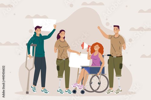 disability four characters