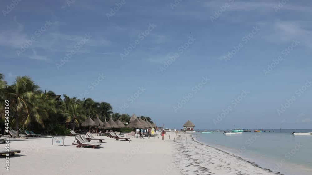 Beautiful beach on Holbox Island, Mexico. Beautiful beach on Holbox Island, Mexico.