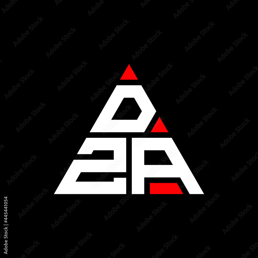 DZA triangle letter logo design with triangle shape. DZA triangle logo design monogram. DZA triangle vector logo template with red color. DZA triangular logo Simple, Elegant, and Luxurious Logo. DZA DZA triangle letter logo design with triangle shape. DZA triangle logo design monogram. DZA triangle vector logo template with red color. DZA triangular logo Simple, Elegant, and Luxurious Logo. DZA