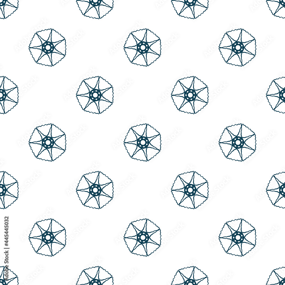 hand-drawn seamless repeat pattern, vector repeat pattern for textile, gift wrapper, product packaging, branding, wallpaper, and other seamless printing work. pattern swatch added to the swatch panel.