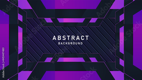 movie clapper board with abstract background design illustrator.