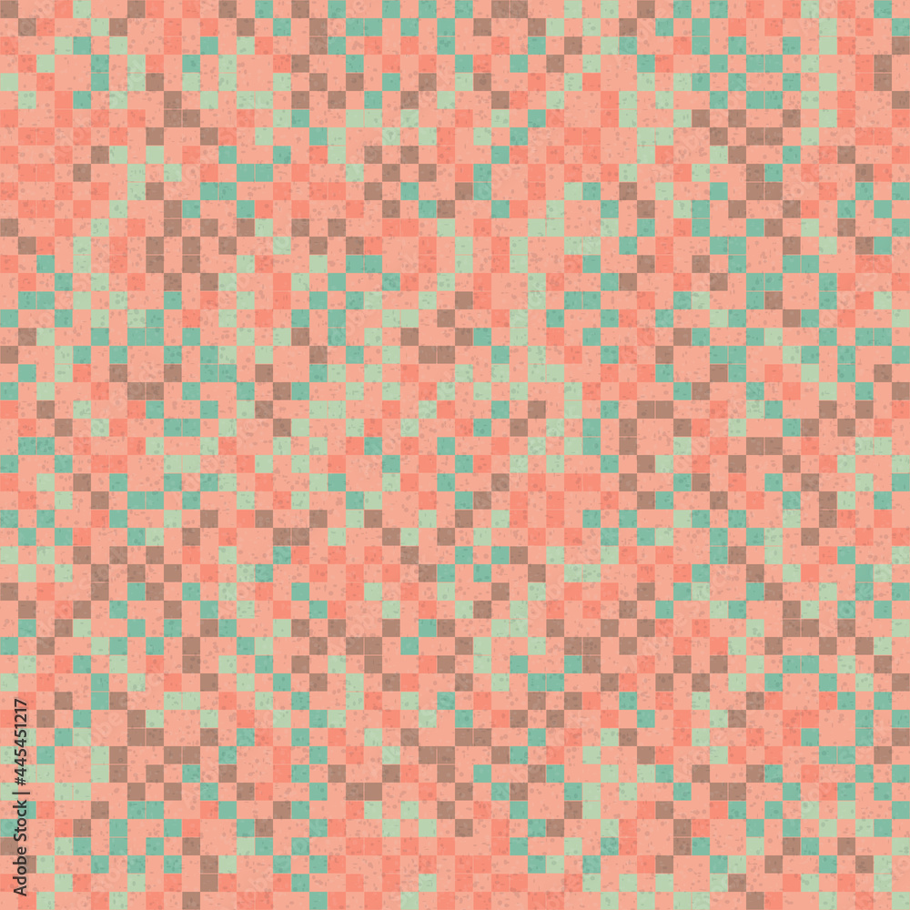 Fototapeta premium Abstract Geometric Pattern generative computational art illustration