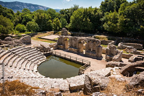 The most famous historical landmark in Albania - Butrint National Park photo