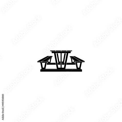 Picnic table icon