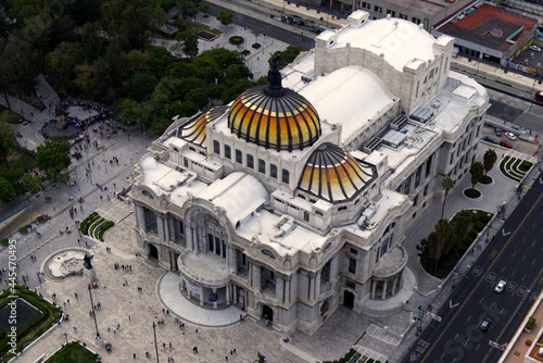 Mexico City - View of Bellas Artes from Torre Latinoamericana