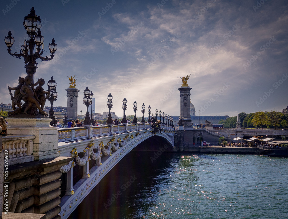 The most beautiful bridge in Paris - Alexandre III