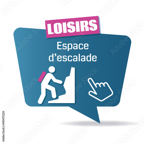 Logo espace escalade.