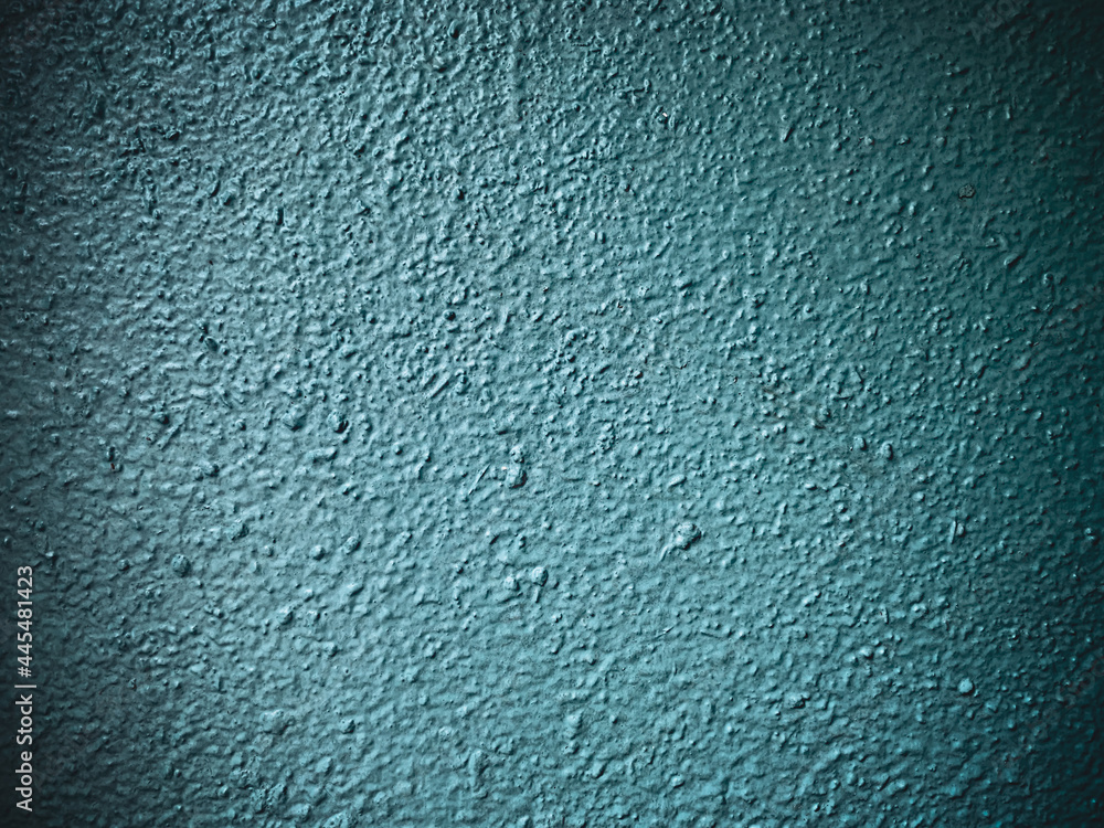 old rough dark blue-green wall background old rough dark blue-green wall background