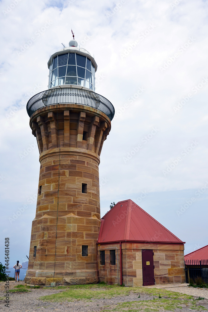 Barrenjoey Lighthouse in Palm Beach, Sydney. Barrenjoey Lighthouse in Palm Beach, Sydney.