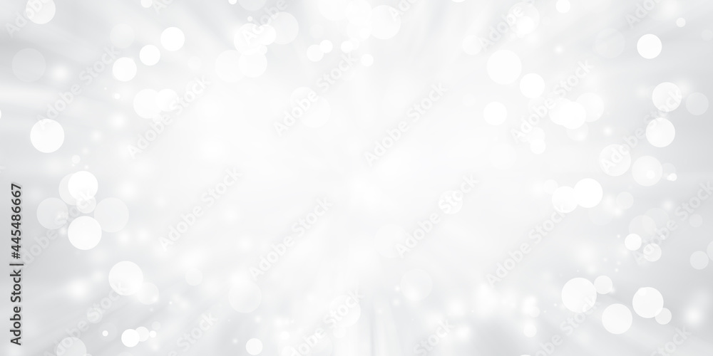 white blur abstract background. bokeh Christmas blurred beautiful shiny Christmas lights
