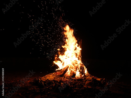 Leinwand Poster campfire
