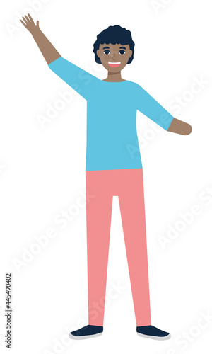 disabled man standing