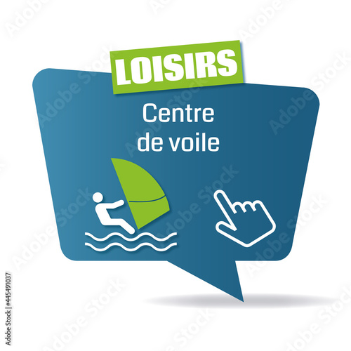 Logo centre de voile.