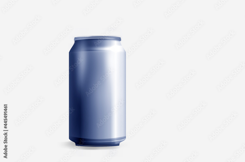 Isolated cans on white background Isolated cans on white background