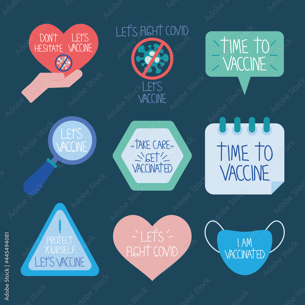 Covid vaccine symbols Covid vaccine symbols