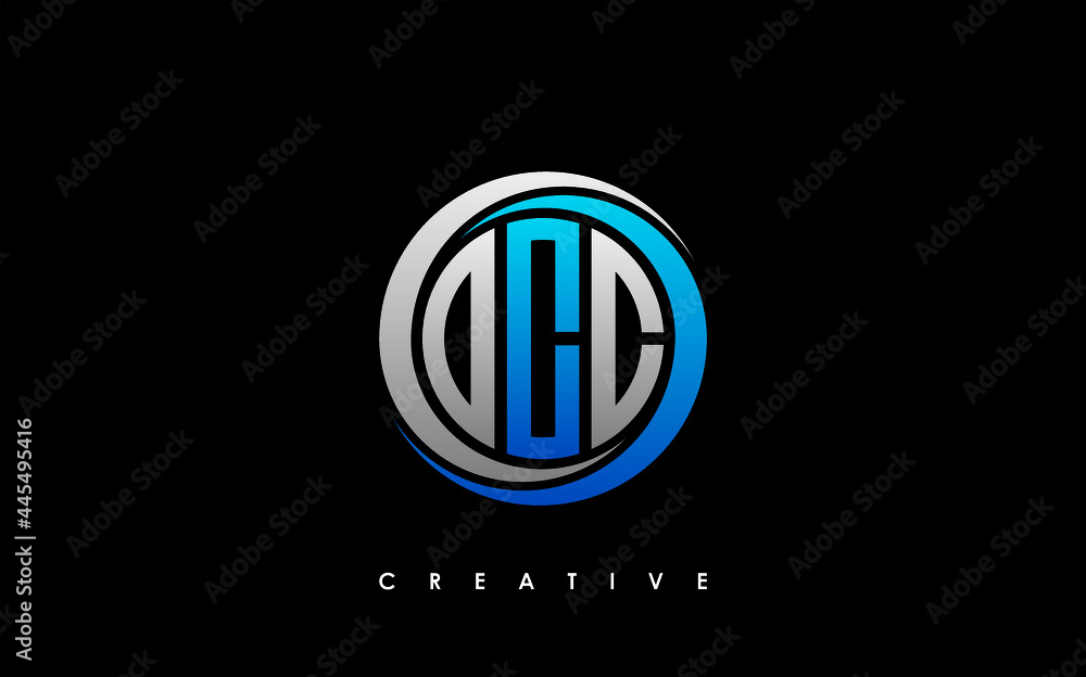 OCC Letter Initial Logo Design Template Vector Illustration OCC Letter Initial Logo Design Template Vector Illustration