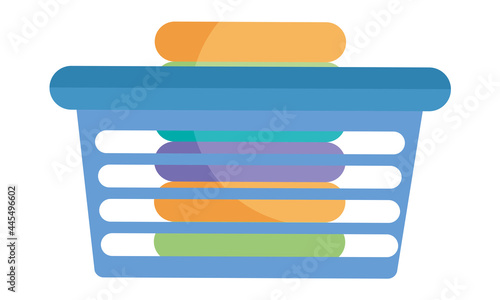 clothes bucket icon