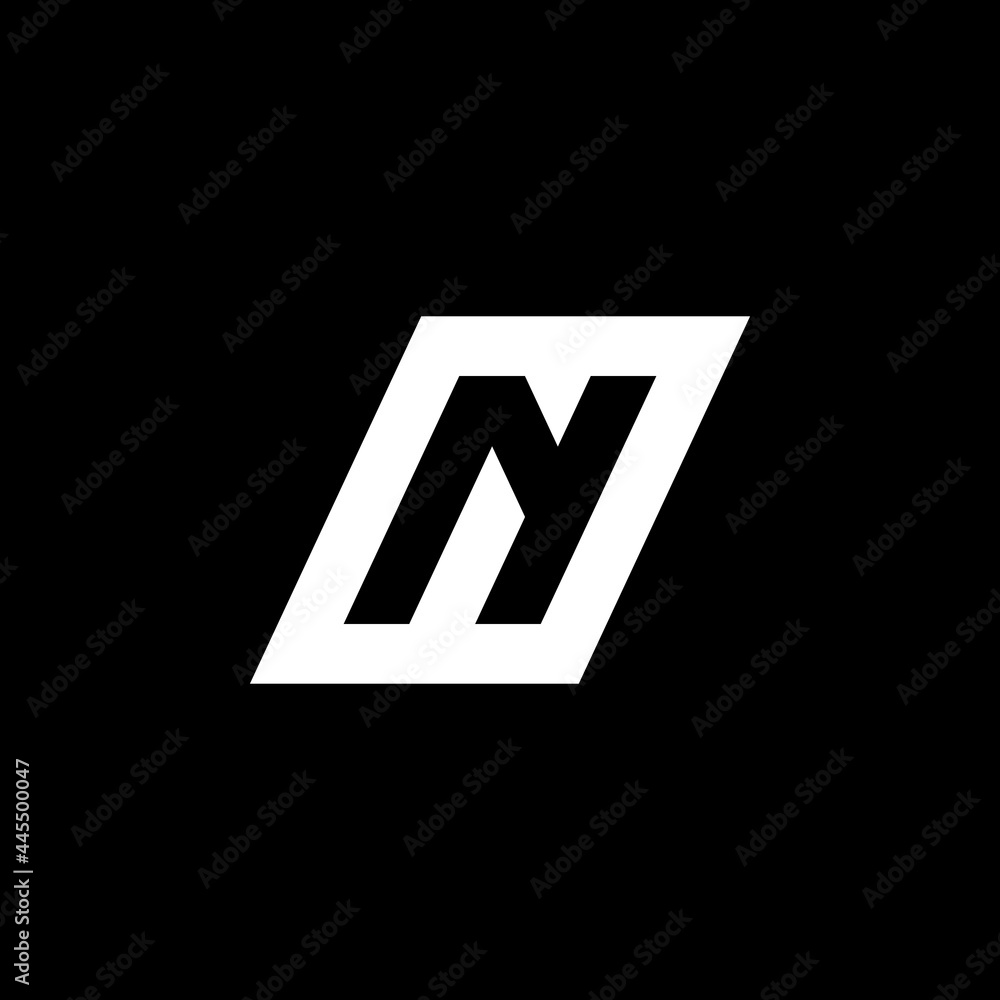 letter n bold logo