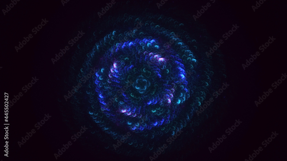 3D rendering abstract circle light background 3D rendering abstract circle light background