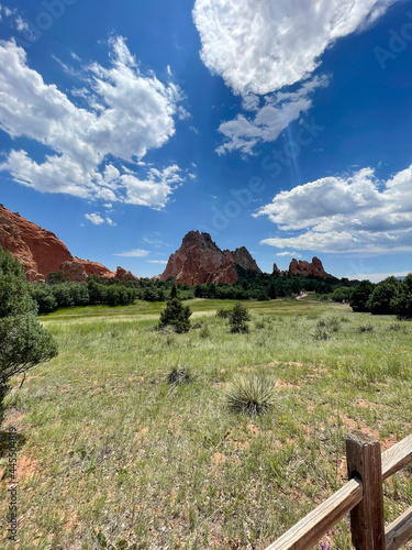 landscape with sky and clouds