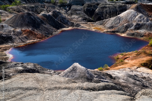 Fotografie Landscape like a planet Mars surface