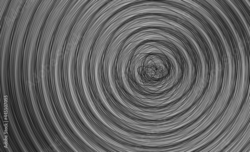 abstract backround with radial pattern, chaotic lines describing a circle, a circle of lines, a circle drawn with irregular lines, a pattern of dark circles
