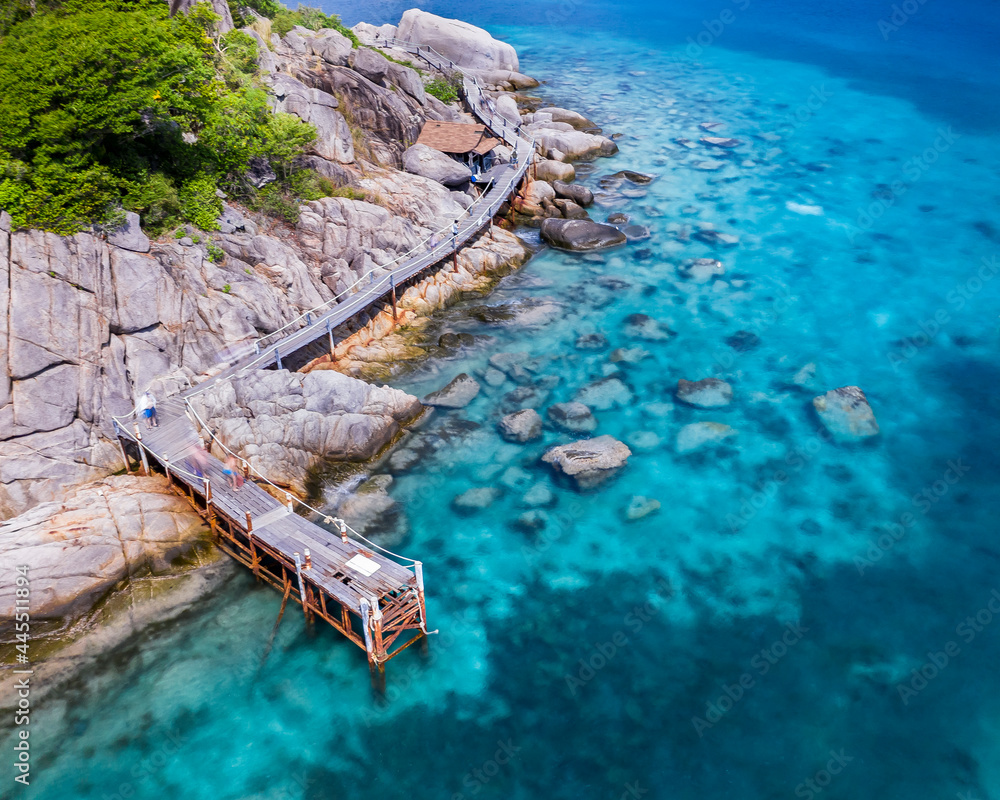 Koh NangYuan off of Koh Tao, Thailand