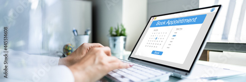 Scheduling And Booking Online Appointment In Calendar photo