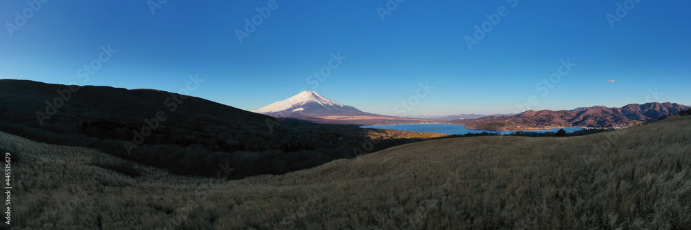 富士山　山中湖　パノラマ台