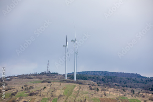 wind turbines green renewable electric energy