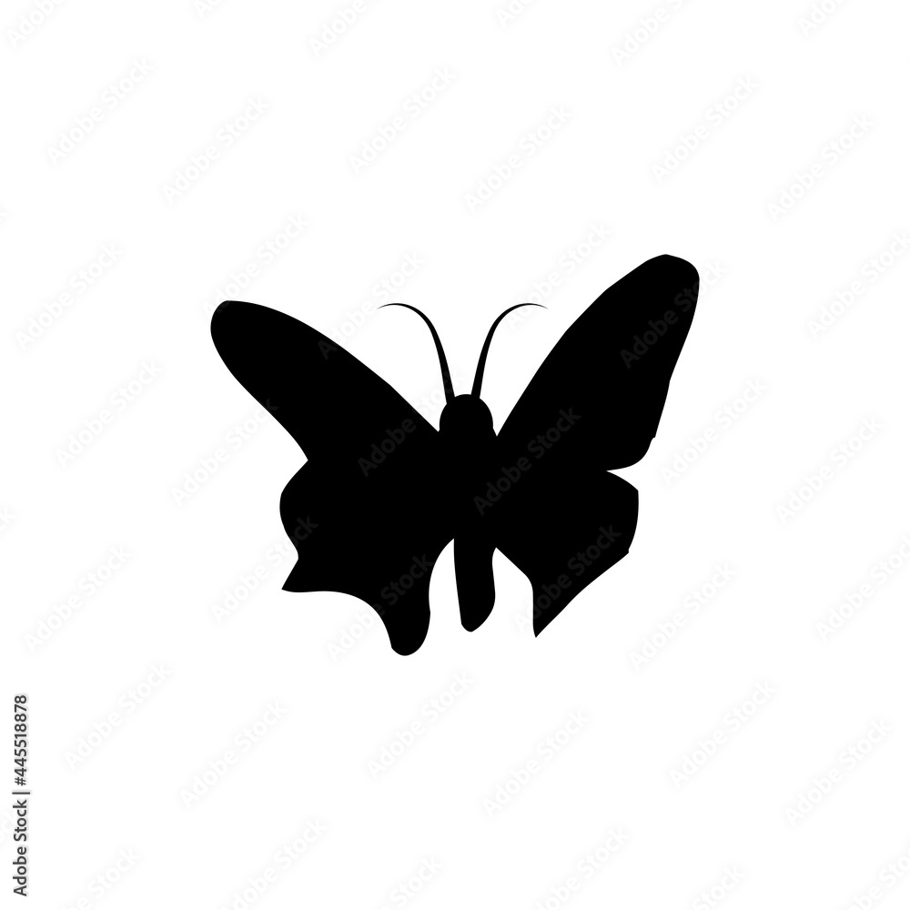 Beauty Flying Butterfly Logo with simple minimalist line art monoline style Beauty Flying Butterfly Logo with simple minimalist line art monoline style