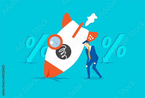 Fail rocket new business unexpected entrepreneur bankruptcy