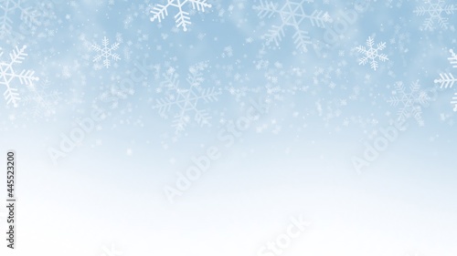 Abstract Backgrounds snow on blue backgrounds , illustration wallpaper