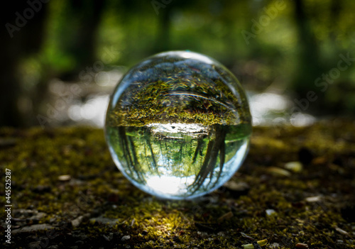 La rivière Armançon vue par une boule de cristal