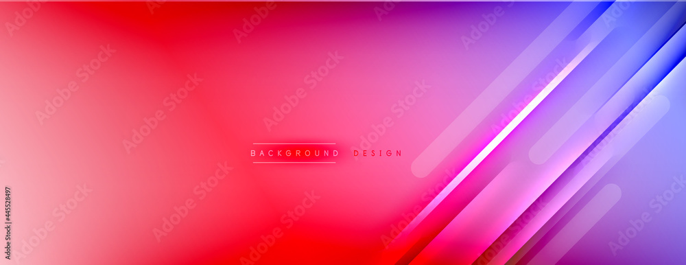 Abstract background. Shadow lines on bright shiny gradient background. Abstract background. Shadow lines on bright shiny gradient background.